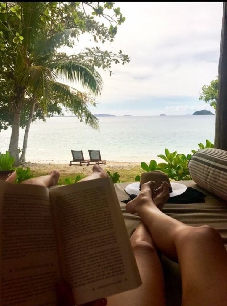 Las paradisíacas vacaciones de Maxi López y su novia modelo en Fiji... ¿con palito de la sueca a Wanda?: "Foto sin retoques"