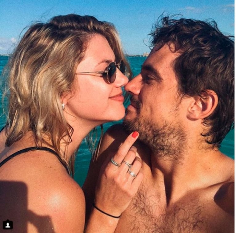 Las paradisíacas vacaciones de Stephanie Demner y Guido Pella en las Bahamas: "Que todo esto no termine nunca"