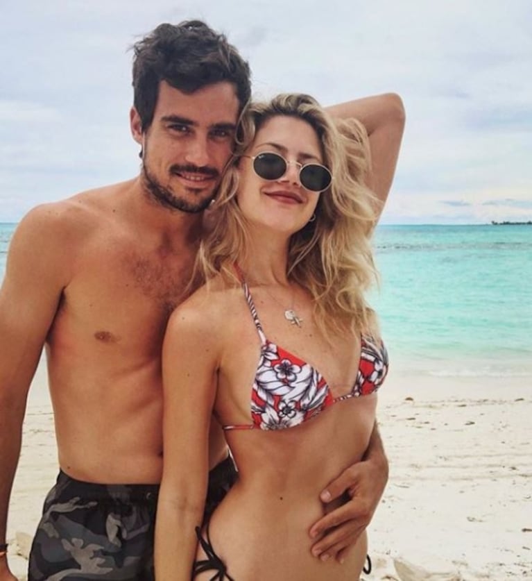 Las paradisíacas vacaciones de Stephanie Demner y Guido Pella en las Bahamas: "Que todo esto no termine nunca"