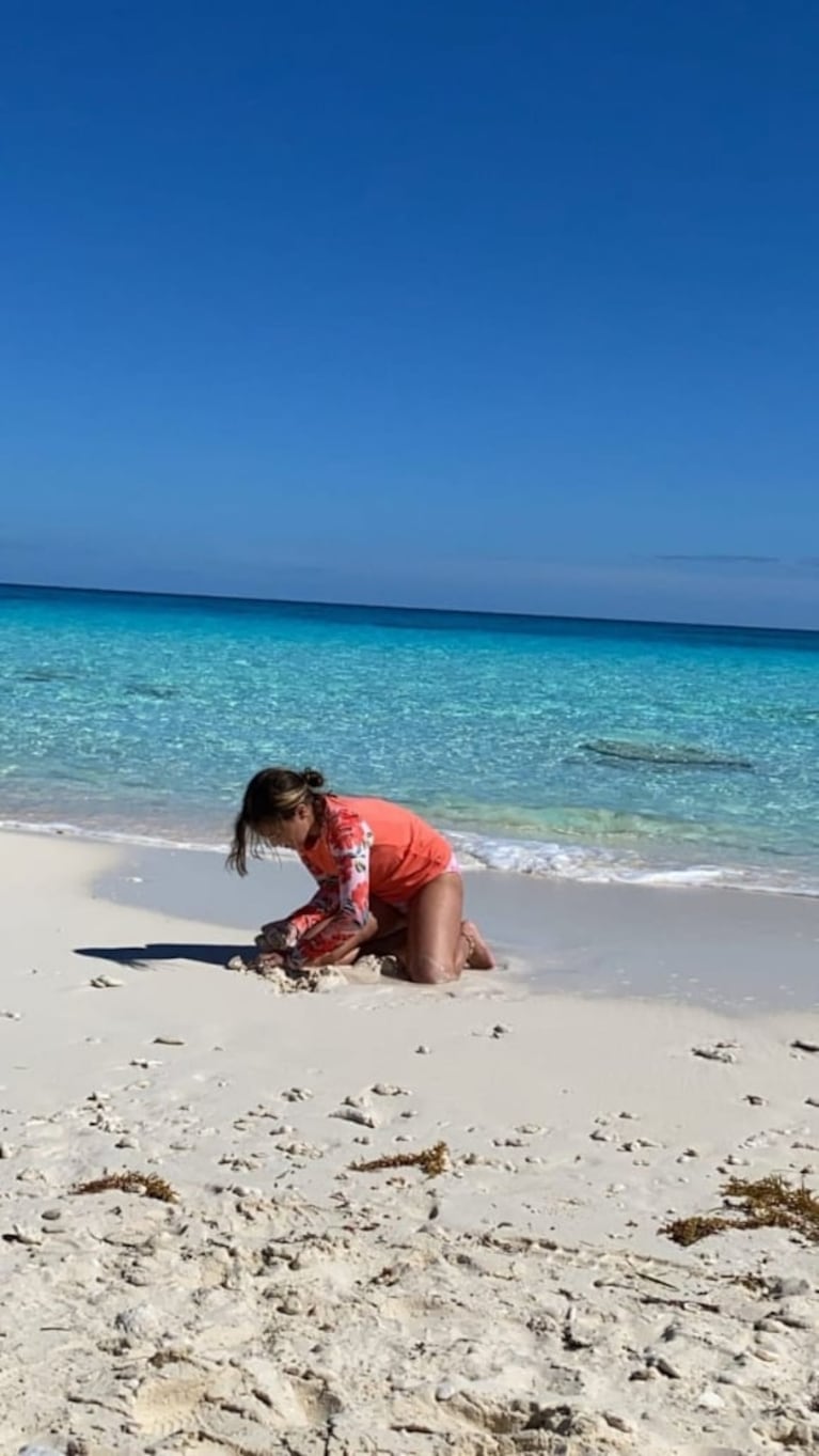 Las paradisíacas y exóticas vacaciones de Vero Lozano y Analía Franchín junto a sus hijos: "Naturaleza"