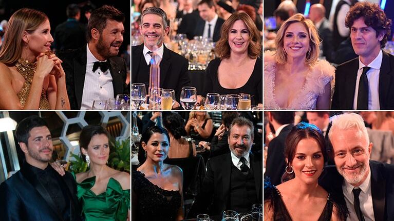 Las parejitas de la gran noche del Martín Fierro 2019