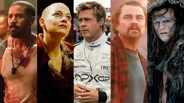 Las películas nominadas a los premios oscar 2026 (Fotos: gentileza Warner Bros. Discovery, Universal Pictures, Apple, y Netflix)