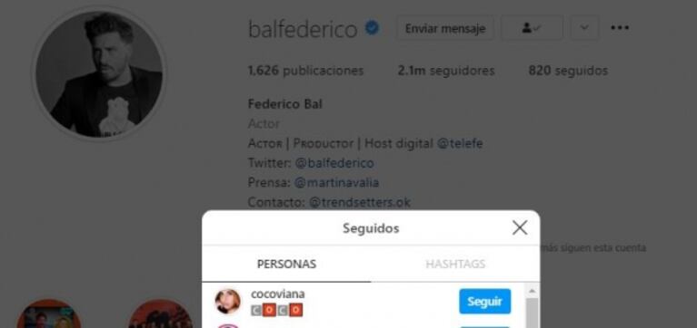Las pistas del nuevo romance de Fede Bal: las fotos en su famosa "pileta hirviendo"