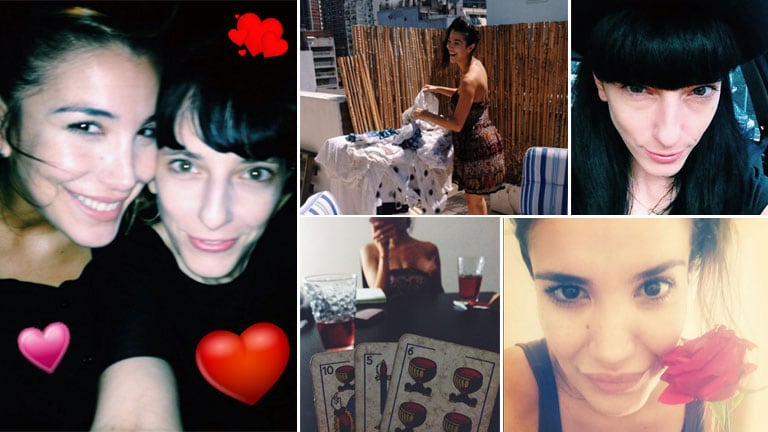 Las postales de entrecasa de Andrea Rincón y su novia. (Foto: Instagram)
