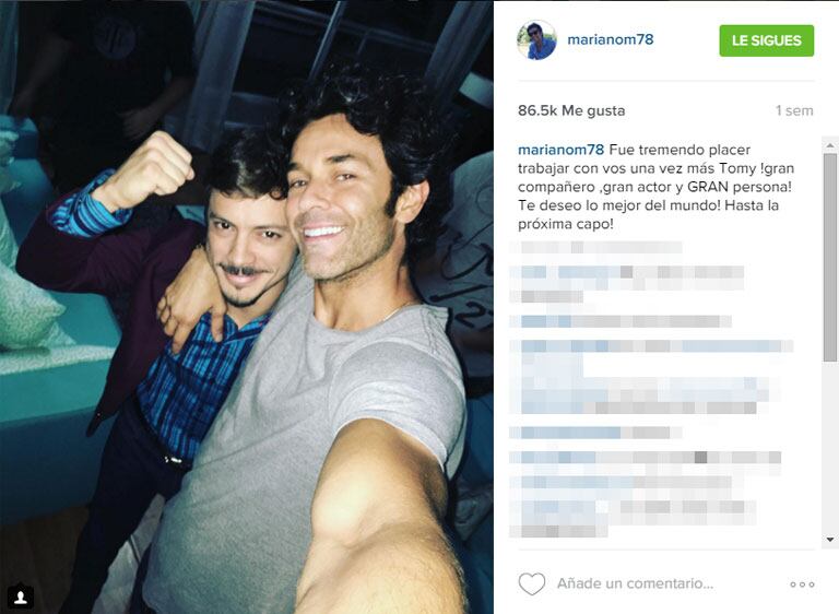 Las postales del final de grabaciones de Esperanza mía (Fotos: Instagram y Twitter). 