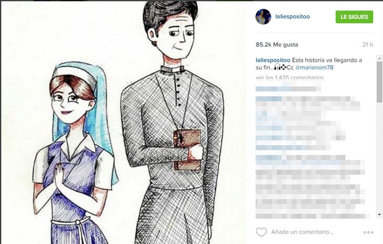 Las postales del final de grabaciones de Esperanza mía (Fotos: Instagram y Twitter). 