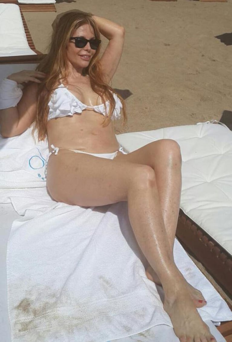 Las postales hot de Graciela Alfano en Punta del Este (Fotos: Twitter). 