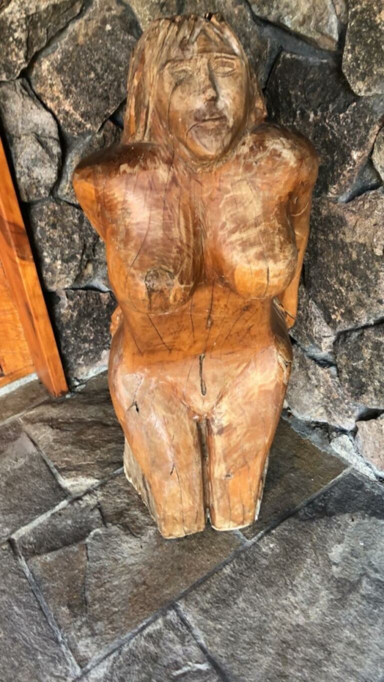 Las postales otoñales de Marcelo Tinelli y Guillermina Valdés en Esquel: "Acuarela de colores" 