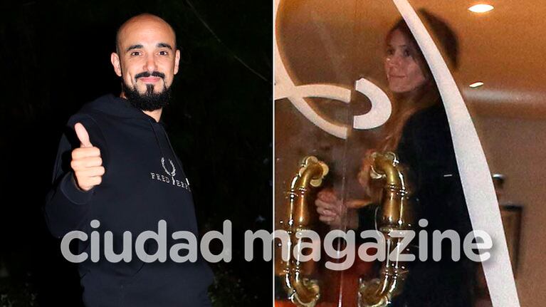 Las primeras fotos de Abel Pintos y su novia Mora Calabrese, juntos en Punta del Este. Foto: GM Press