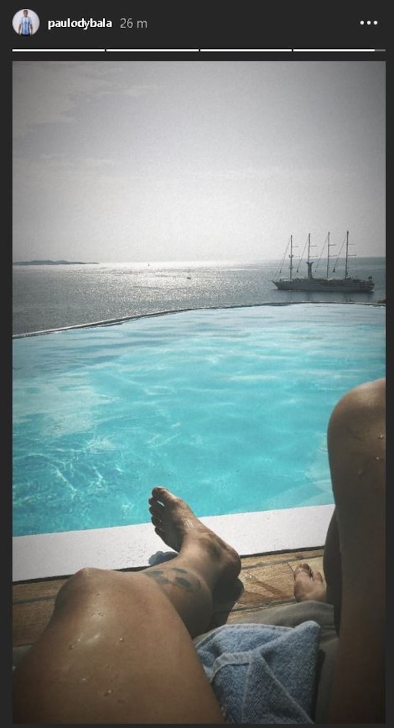 Las primeras fotos de la mini luna de miel de Oriana Sabatini y Paulo Dybala en Turín