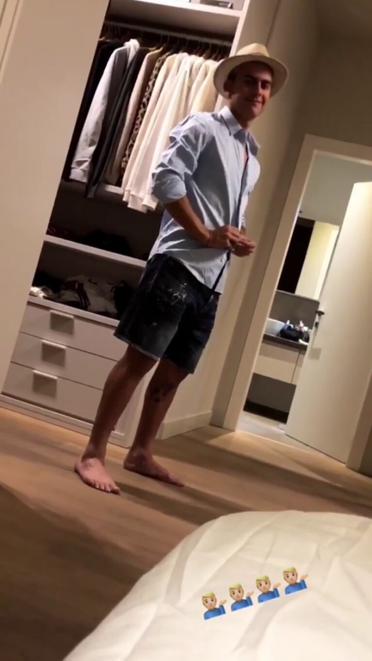 Las primeras fotos de la mini luna de miel de Oriana Sabatini y Paulo Dybala en Turín