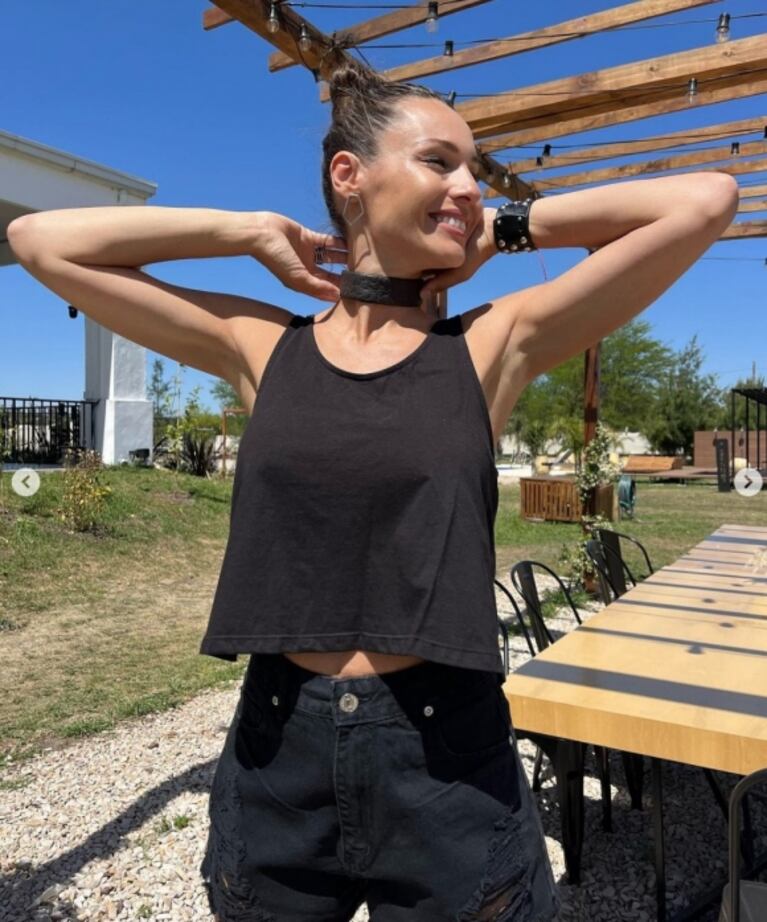 Las primeras fotos de Pampita grabando El Hotel de los Famosos 2, en una mega estancia renovada