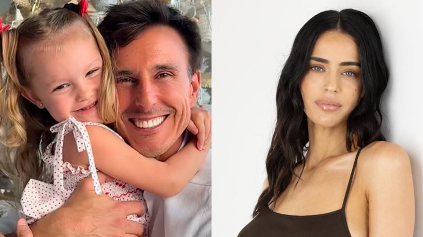 Las primeras fotos de Roberto García Moritán con su hija Anita y Priscila Crivocapich