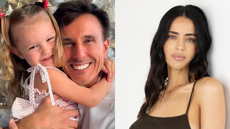 Las primeras fotos de Roberto García Moritán con su hija Anita y Priscila Crivocapich