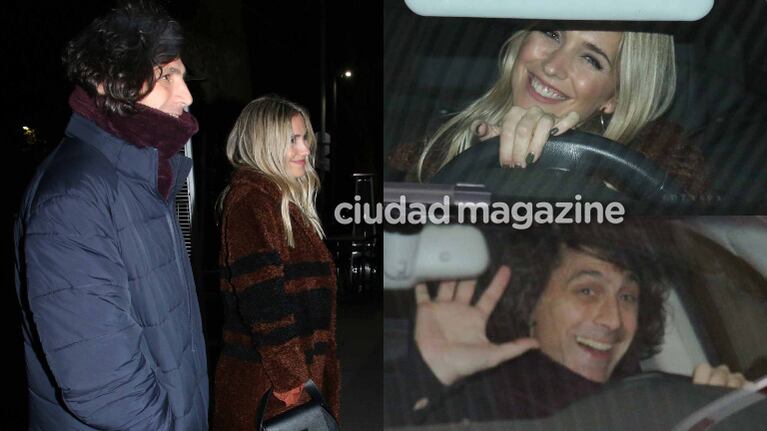 Las primeras fotos de Soledad Fandiño con su novio, Lucas Langelotti (Fotos: Movilpress)