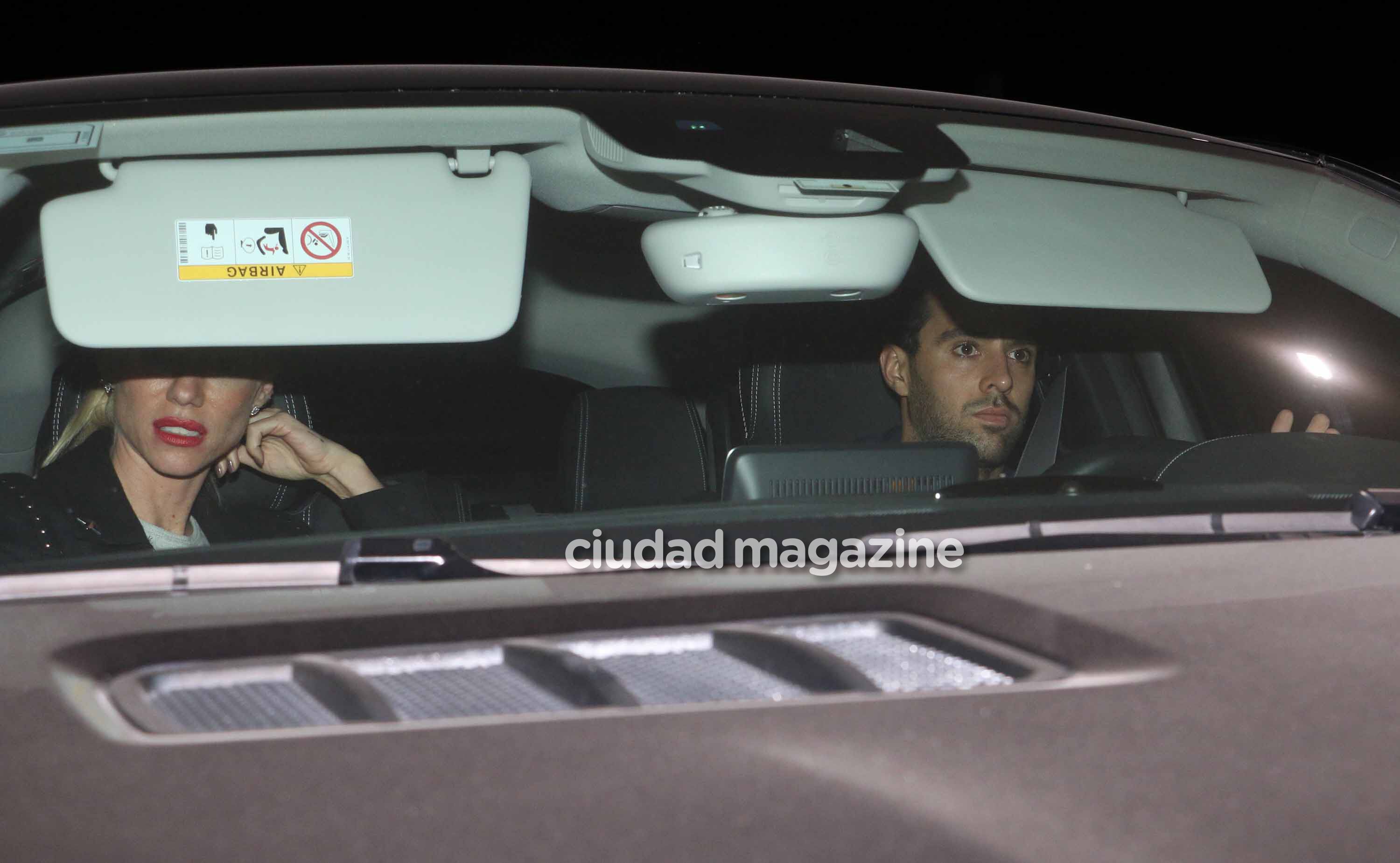 Las primeras fotos juntos de Nicole Neumann y su novio, José Manuel Urcera. Foto: Movilpress