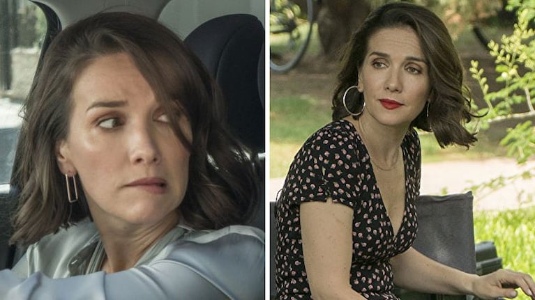 Las primeras imágenes de Natalia Oreiro con pelo corto en Re loca