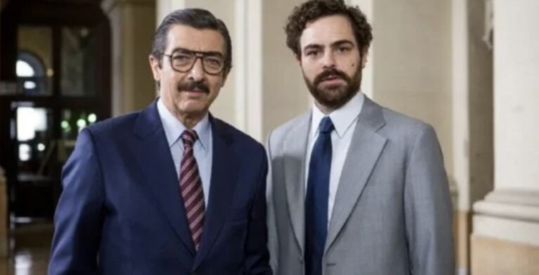 Las primeras imágenes de Ricardo Darín junto a Peter Lanzani caracterizados como Julio Strassera y Luis Moreno Ocampo
