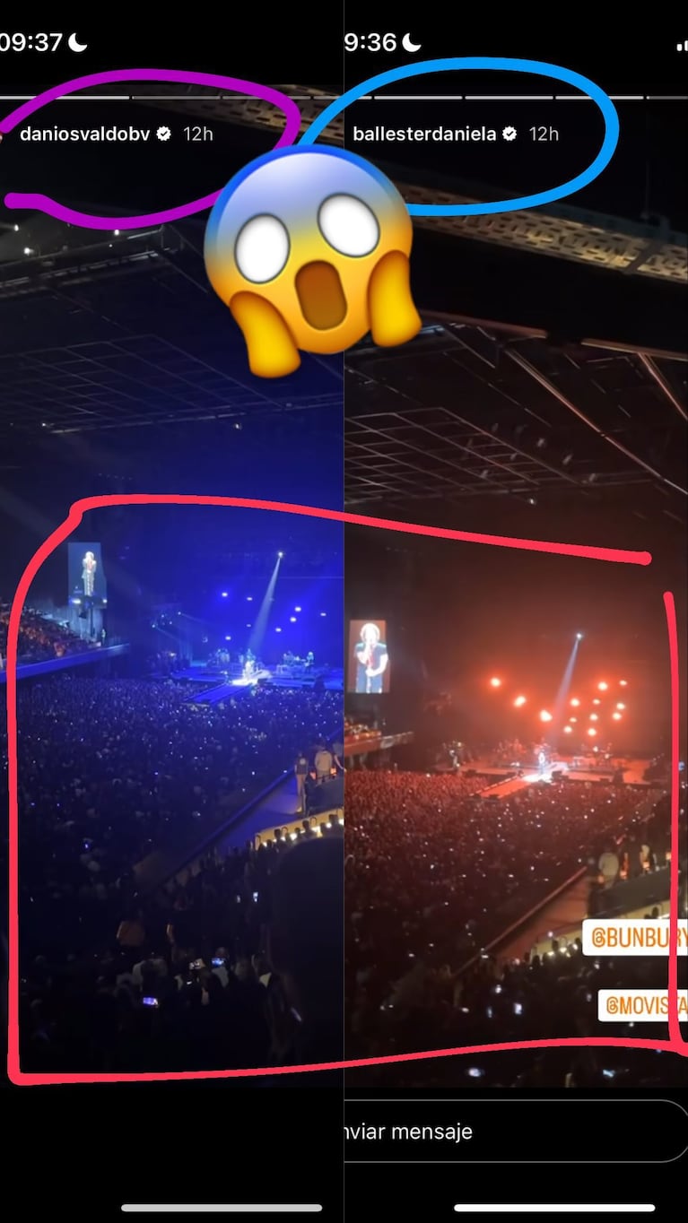 Las pruebas del romance de Daniel Osvaldo y Daniela Ballester (Foto: Instagram @juariu)