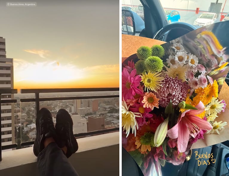 Las recientes publicaciones de Daniel y Ludmila (Fotos: Instagram @danielguzmanjr y @ludisabella)