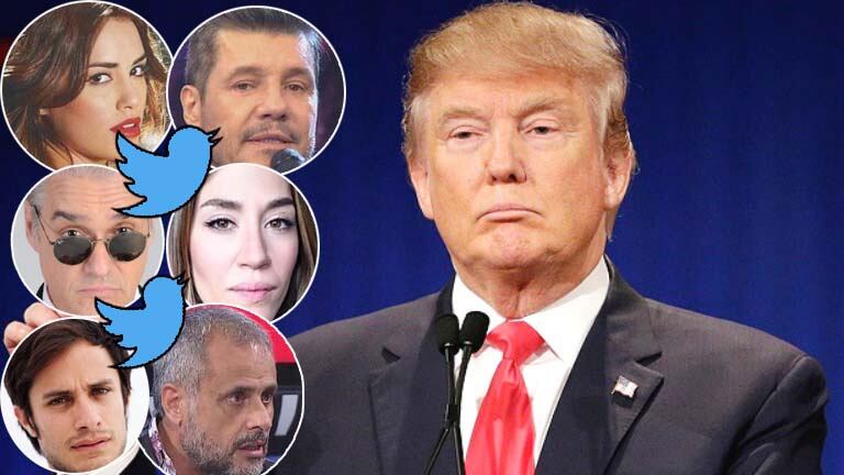 Las repercusiones de los famosos argentinos tras la victoria de Donald Trump como presidente de los Estados Unidos (Foto: Web)
