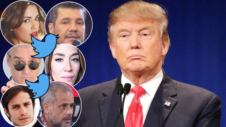 Las repercusiones de los famosos argentinos tras la victoria de Donald Trump como presidente de los Estados Unidos (Foto: Web)