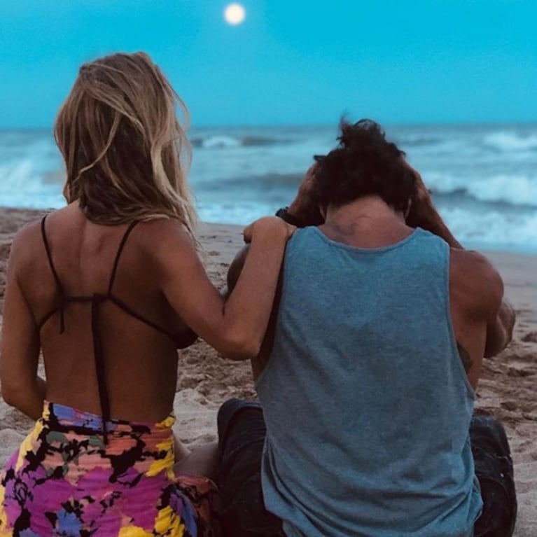Las románticas fotos de Sabrina Rojas y Luciano Castro tras su reconciliación: "Nos vamos despidiendo de esta hermosa ciudad"
