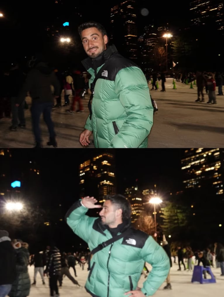 Las románticas postales de Nico Occhiato y Flor Jazmín Peña en Nueva York para cerrar el año | Créditos: Instagram @nicoocchiato @florjazminpe