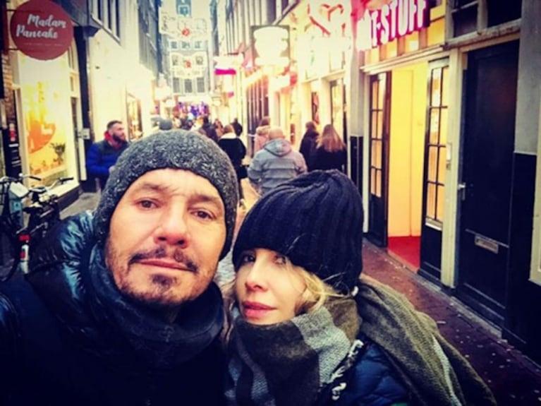 Las románticas vacaciones de Marcelo Tinelli y Guillermina Valdés en Amsterdam: el álbum íntimo de su viaje