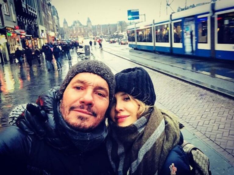 Las románticas vacaciones de Marcelo Tinelli y Guillermina Valdés en Amsterdam: el álbum íntimo de su viaje