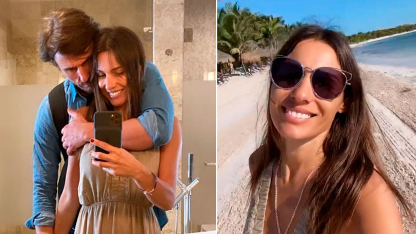 Las románticas vacaciones de Pampita y Roberto García Moritán en la Riviera Maya