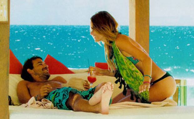 Las románticas vacaciones de Paula Chaves y Peter Alfonso (Foto: Caras). 