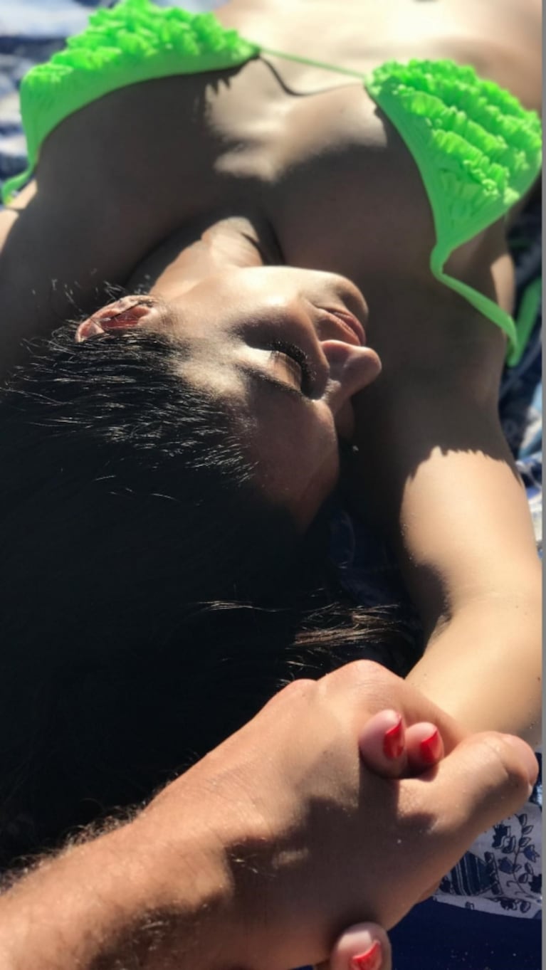 Las románticas vacaciones de Silvina Escudero y su misterioso novio en Miami: "No molestar"