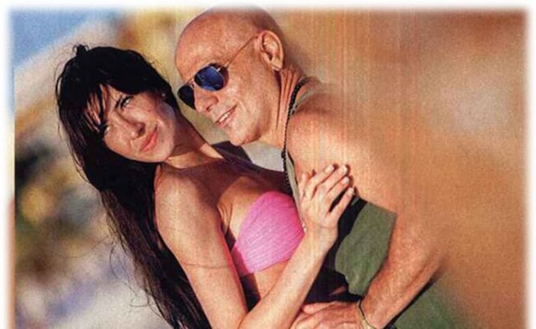 Las románticas vacaciones de Zeta Bosio y su mujer en Playa del Carmen. (Foto: revista Gente)