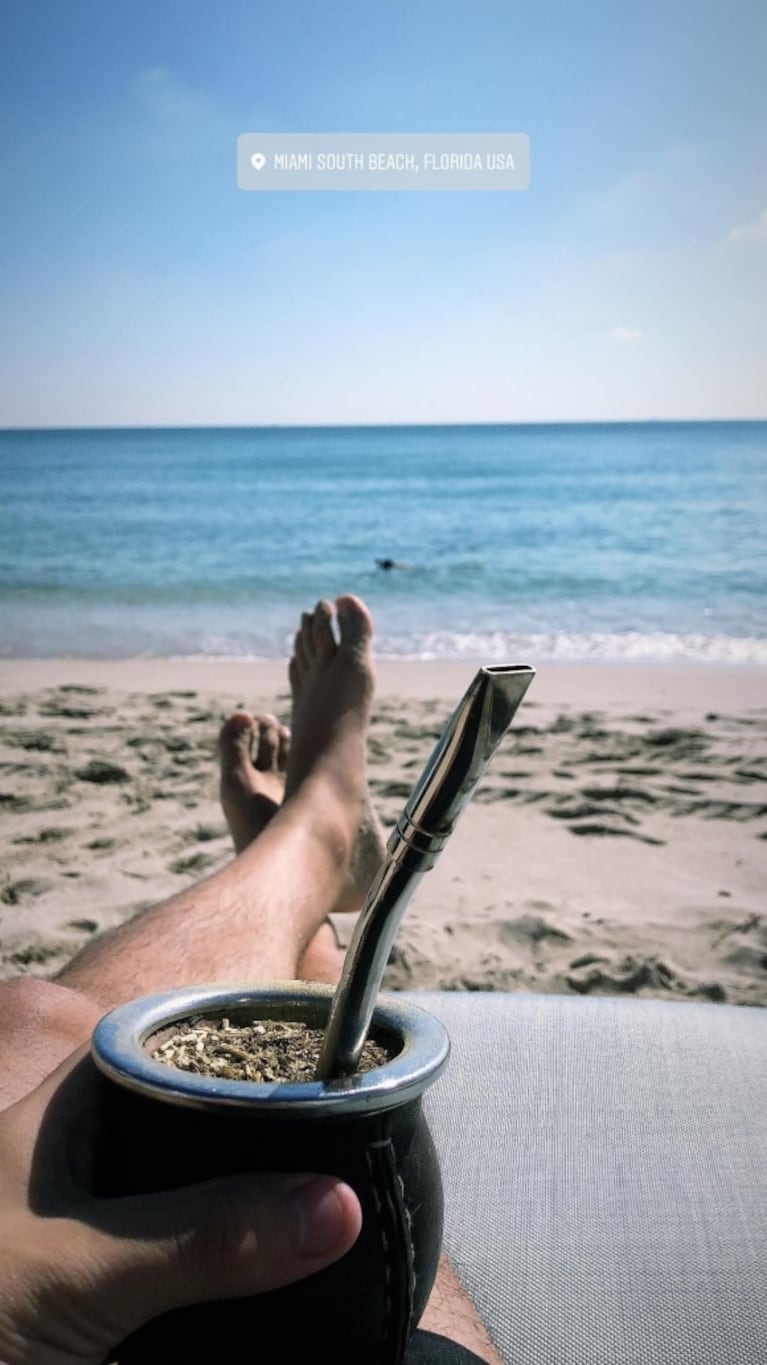 Las románticas vacaciones del Pollo Álvarez, con su novia en Miami: "La falsa luna de miel"