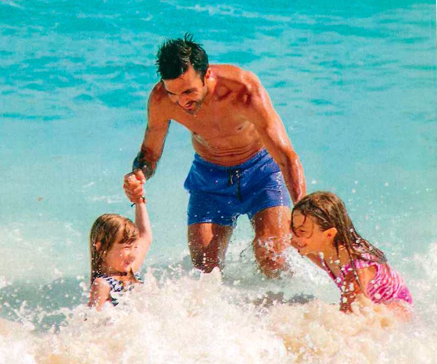 Las soñadas vacaciones en familia de Nicole Neumann y Fabián Cubero en Cancún. Foto: Caras