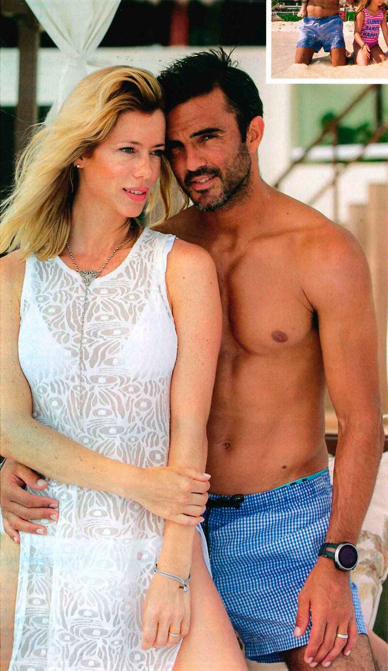 Las soñadas vacaciones en familia de Nicole Neumann y Fabián Cubero en Cancún. Foto: Caras