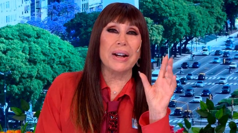 Las sorpresivas palabras de Moria Casán a Mario Castiglione, padre de Sofía Gala (captura de eltrece)