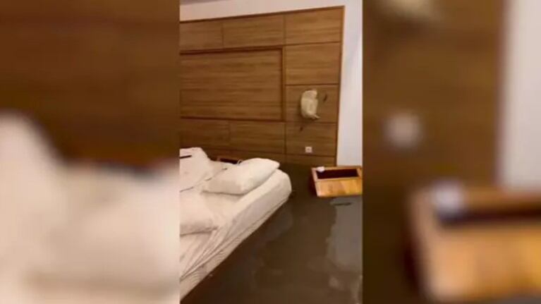 Las terribles inundaciones en un hotel de Bali que ha grabado una turista del Reino Unido