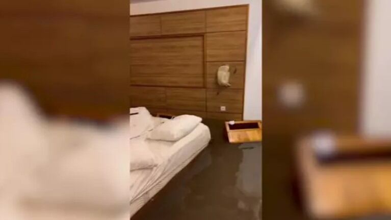 Las terribles inundaciones en un hotel de Bali que ha grabado una turista del Reino Unido