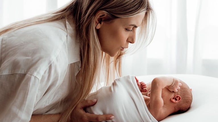 Las tiernas fotos de Sofía Aldrey con su hijo recién nacido (Foto de Instagram)