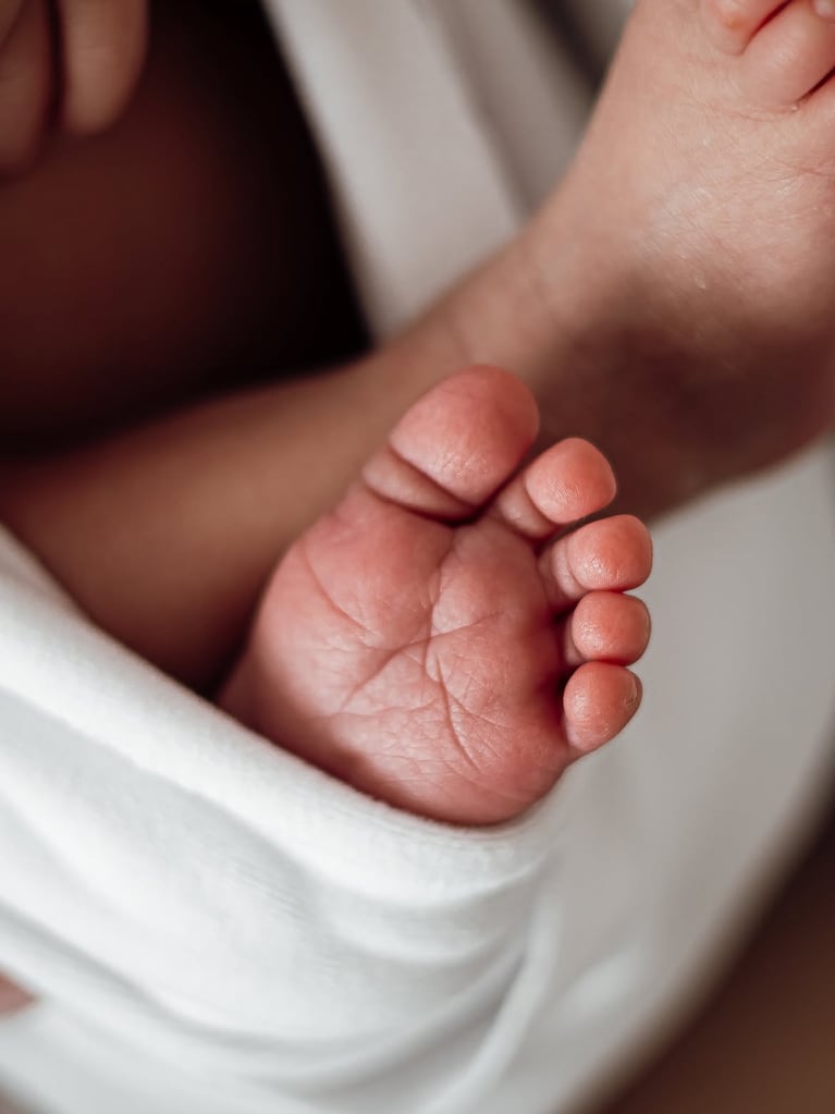Las tiernas fotos de Sofía Aldrey con su hijo recién nacido (Foto de Instagram)