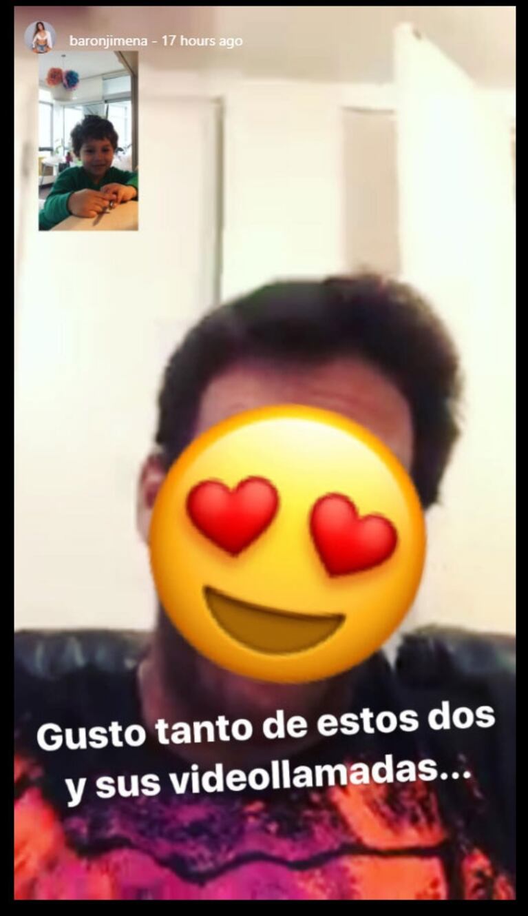 Las tiernas videollamadas entre Juan Martín del Potro y Morrison que enamoran aún más a Jimena Barón: "Gusto tanto de estos dos" 