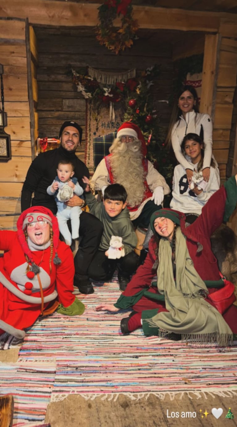 Las vacaciones de Camila Galante y Leandro Paredes en Finlandia: paseos en trineo y una visita a Papá Noel | Créditos: Instagram @ccamilagalantee