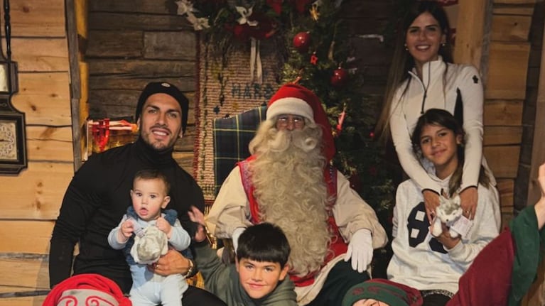 Las vacaciones de Camila Galante y Leandro Paredes en Finlandia: paseos en trineo y una visita a Papá Noel | Créditos: Instagram @ccamilagalantee