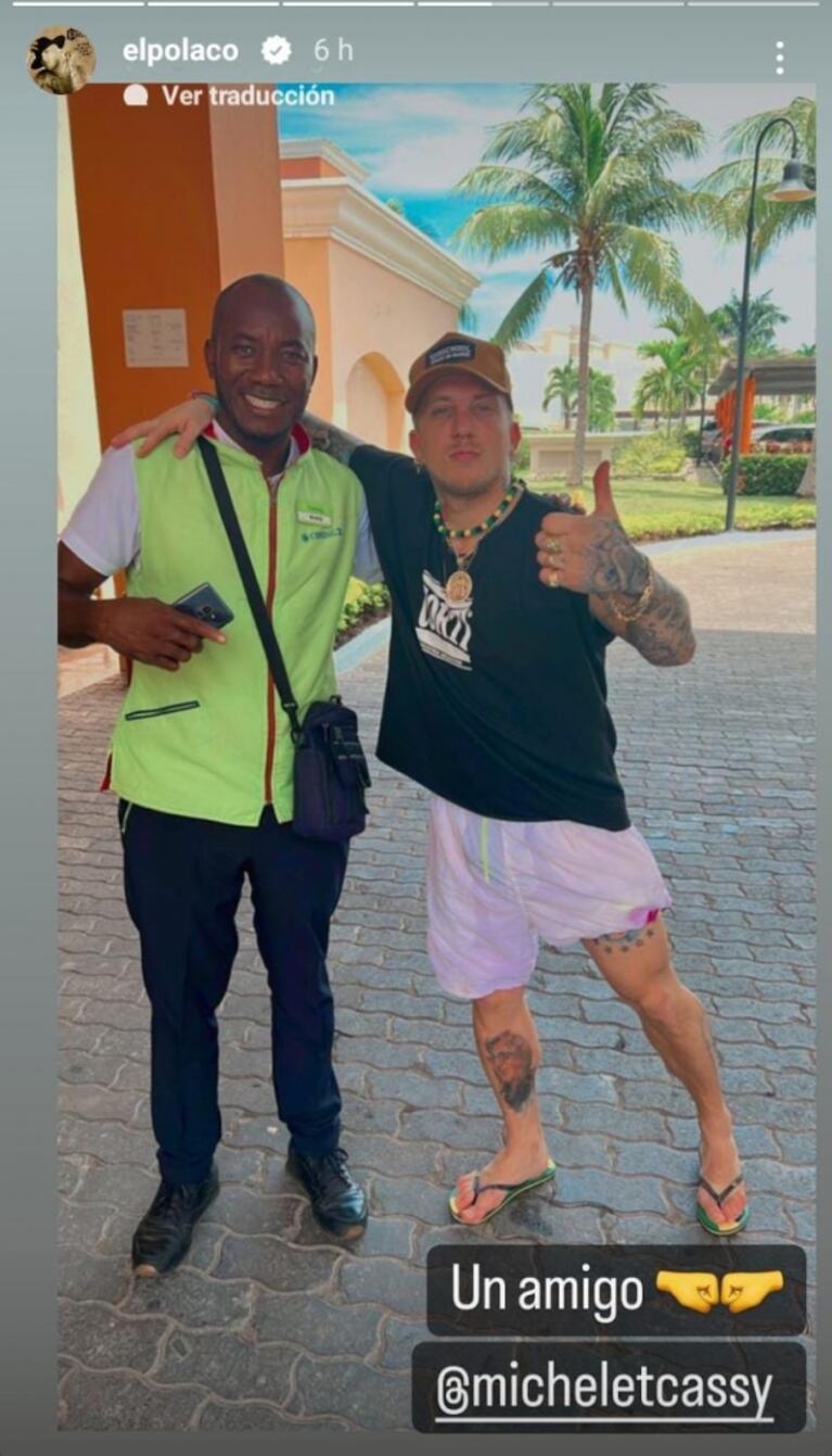 Las vacaciones de El Polaco y Barby Silenzi en Jamaica tras su reconciliación