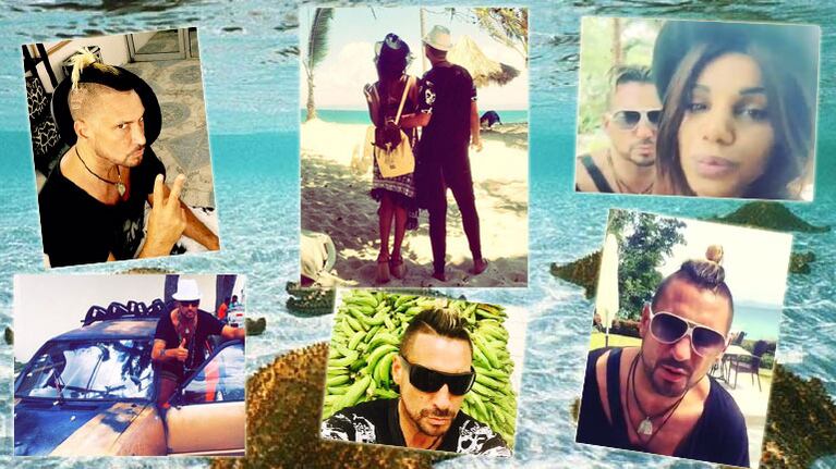 Las vacaciones de El Tirri y Mimi en República Dominicana (Foto: Twitter)