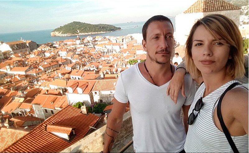Las vacaciones de Gimena Accardi y Nicolás Vázquez. Foto: Instagram