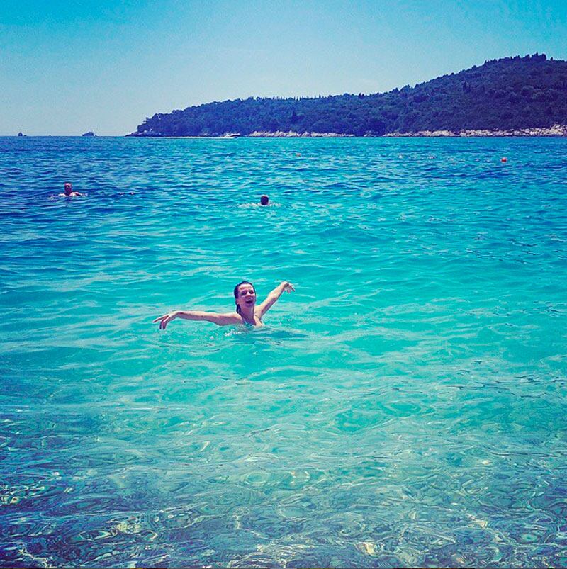 Las vacaciones de Gimena Accardi y Nicolás Vázquez. Foto: Instagram