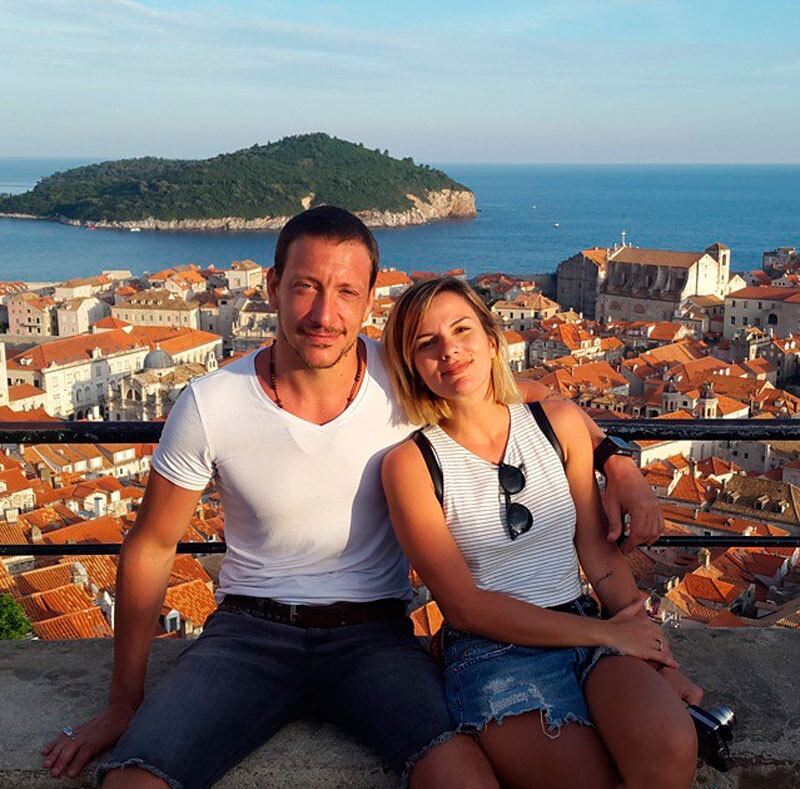 Las vacaciones de Gimena Accardi y Nicolás Vázquez. Foto: Instagram